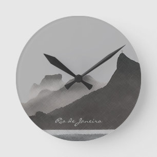 Reloj Redondo Mediano Río de Janeiro, el Brasil