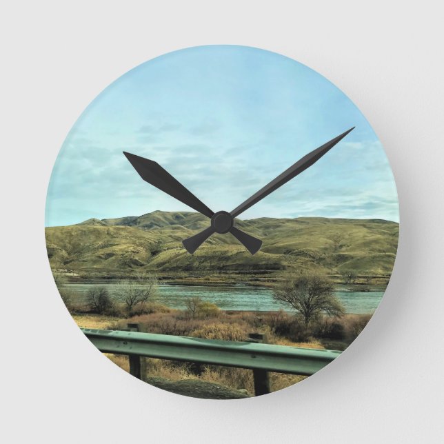 Reloj Redondo Mediano Río Serpiente, Condado de Baker, Oregón (Anverso)