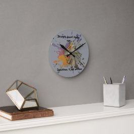 Reloj Redondo Mediano Roaring Lion Sunrise Papercut Wall Clock