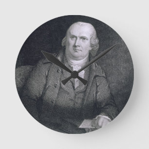 Reloj Redondo Mediano Roberto Morris (1733-1806) grabado por Thomas B.