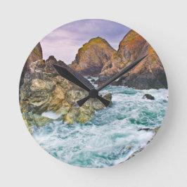 Reloj Redondo Mediano Rocas de Cornwall