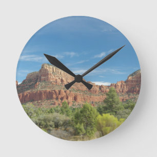 Reloj Redondo Mediano Rocas rojas de Sedona