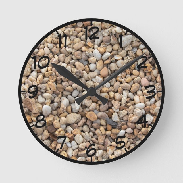 Reloj Redondo Mediano Rock del río (Anverso)