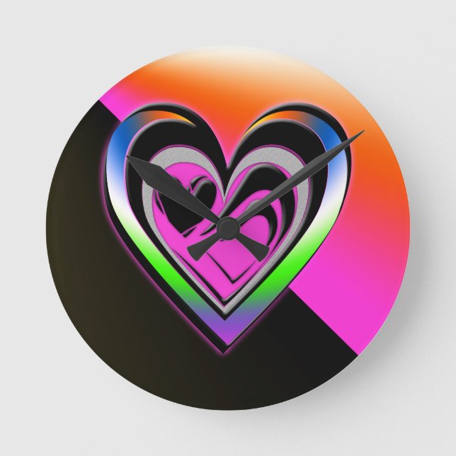 Reloj Redondo Mediano Romance (Anverso)