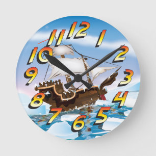 Reloj Redondo Mediano Rompehielos
