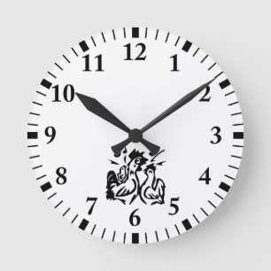 Reloj Redondo Mediano Rooster