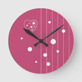 Reloj Redondo Mediano Ropa de amor