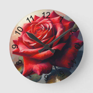 RELOJ REDONDO MEDIANO ROSA 2