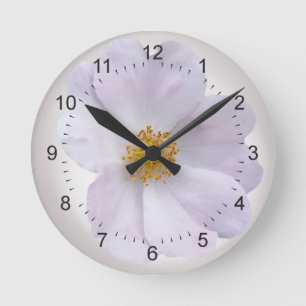 Reloj Redondo Mediano rosa a morado