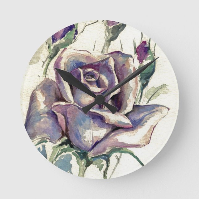 Reloj Redondo Mediano Rose 3 (Anverso)