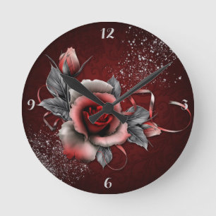 Reloj Redondo Mediano Rose -Round (Medium) Clock