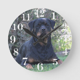 Reloj Redondo Mediano Rottweiler
