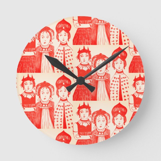 Reloj Redondo Mediano Round Clock (Anverso)