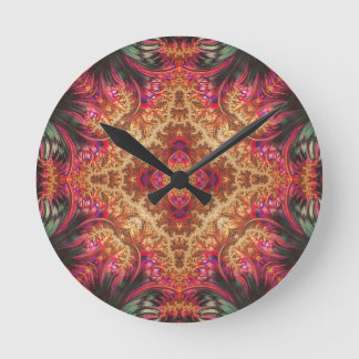 Reloj Redondo Mediano Royal Fractal | Round Wall Clock