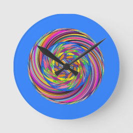 Reloj Redondo Mediano Rubins Spiral Design