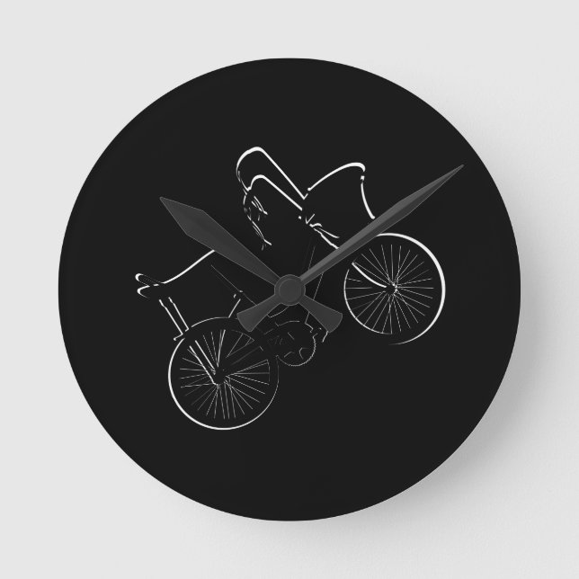 Reloj Redondo Mediano Rueda de los 80 (Anverso)