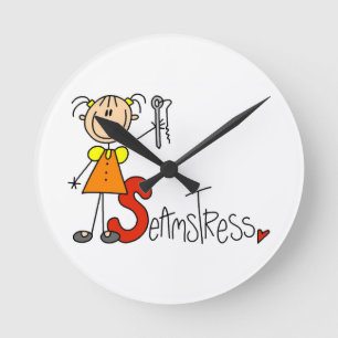 Reloj Redondo Mediano S es para costurera