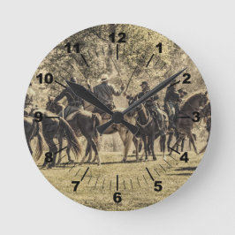 Reloj Redondo Mediano Saber Battle