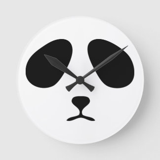 Reloj Redondo Mediano Sad panda face wall clock