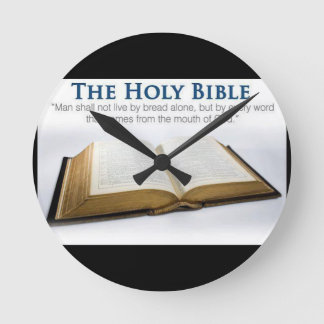 Reloj Redondo Mediano Sagrada Biblia