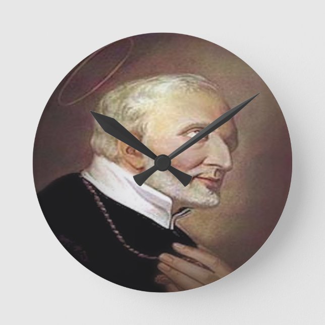 Reloj Redondo Mediano Saint Alphonsus Liguori (Anverso)