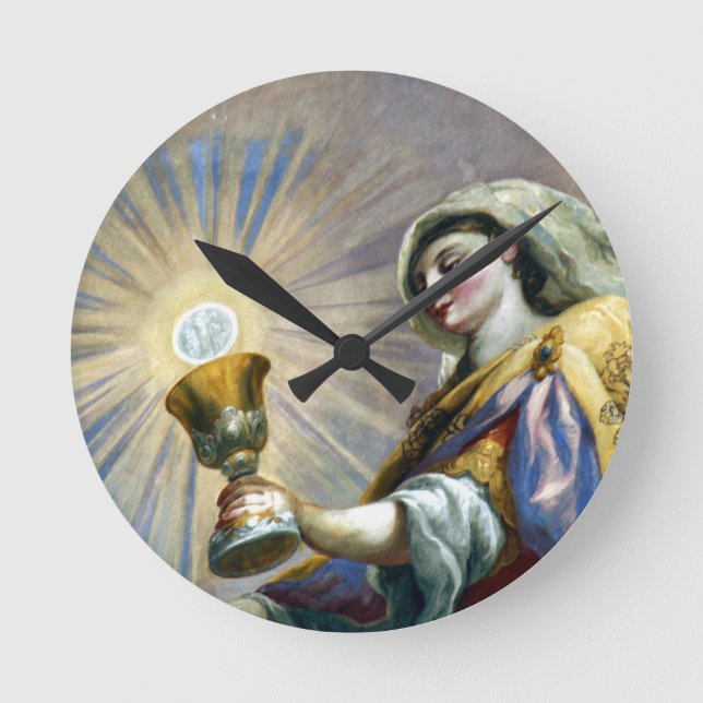 Reloj Redondo Mediano saintly cup (Anverso)