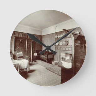 Reloj Redondo Mediano Sala de estar, casa de Kelmscott, Londres, 1896