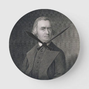 Reloj Redondo Mediano Samuel Adams, grabado por G.F. Storm (fl.c.1834) a