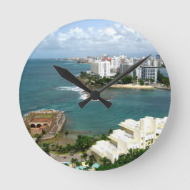 Reloj Redondo Mediano San Gerónimo, Condado, Puerto Rico por Galina -