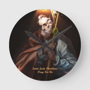 Reloj Redondo Mediano San Judas Tadeo