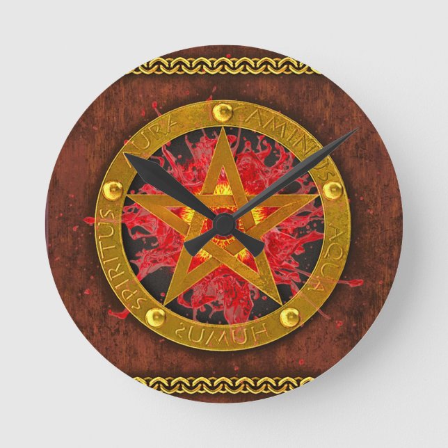 Reloj Redondo Mediano Santo Tomé Místico Antiguo de Películas Mágicas y  (Anverso)