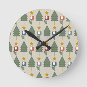Reloj Redondo Mediano Scandi Forest