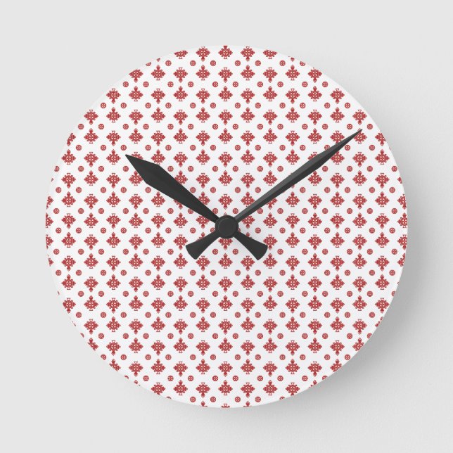 Reloj Redondo Mediano Scarlet Cross Harmony (Anverso)