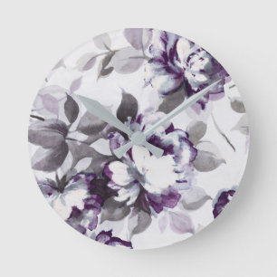 Reloj Redondo Mediano Scent of Plum Roses