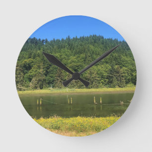 Reloj Redondo Mediano Scholfield Creek, Reedsport, Oregón
