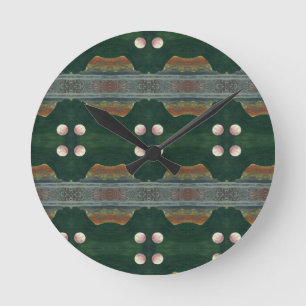 Reloj Redondo Mediano Sci-Fi - mundo del planeta del espacio alienígena