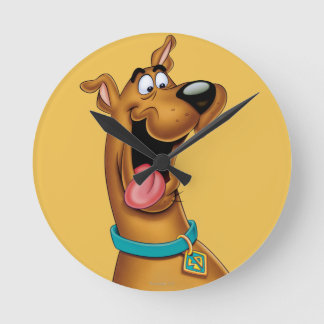 Reloj Redondo Mediano Scooby-Doo Cara emocionada