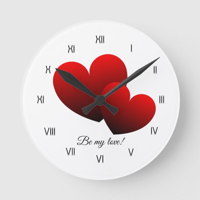 Reloj Redondo Mediano Sé mi amor Watch (Anverso)