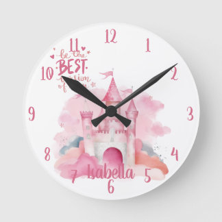 Reloj Redondo Mediano Sea la mejor versión de su personalizable