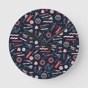 Reloj Redondo Mediano Seamstress Wall Clock