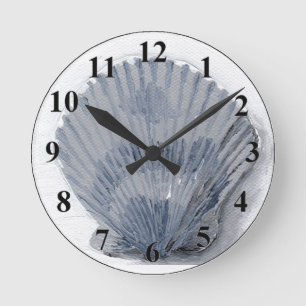 Reloj Redondo Mediano Seashell