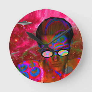 Reloj Redondo Mediano Secuestro de extranjeros