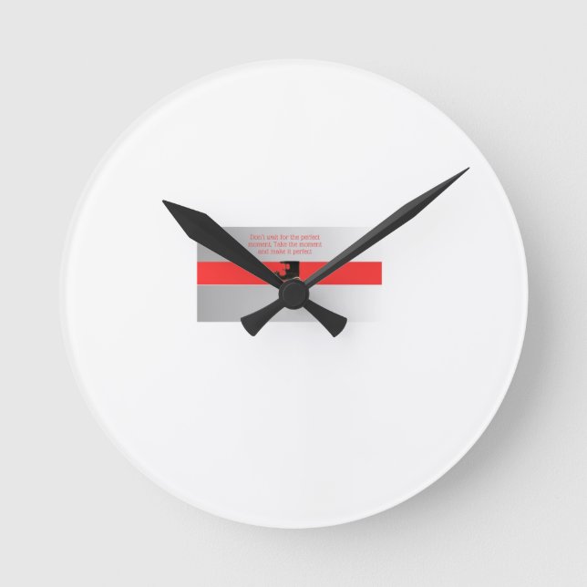 Reloj Redondo Mediano seguir creciendo (Anverso)