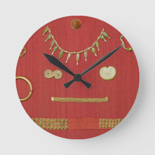 Reloj Redondo Mediano Selección de joyería, Harappa, 2300-1750 A.C.