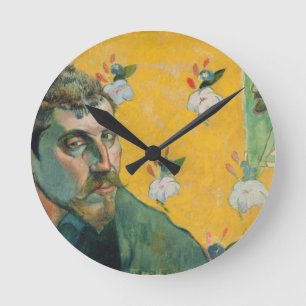Reloj Redondo Mediano Self Portrait, Les Miserables,1888 (oil on canvas)