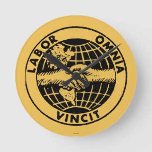 Reloj Redondo Mediano Sellos: Afl