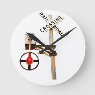 Reloj Redondo Mediano Señal de mordaza de peluca