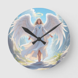 Reloj Redondo Mediano Sendero de Grace: Ángel de la Ascenso Pacífico