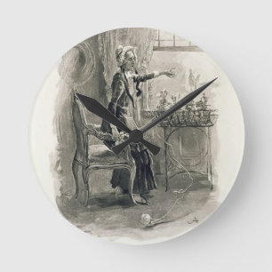 Reloj Redondo Mediano Señora Betsy Trotwood, de 'Charles Dickens: Un