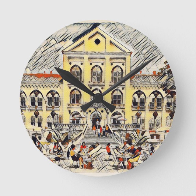 Reloj Redondo Mediano Serbia, Arandjelovac, Staro Zdanje (Anverso)